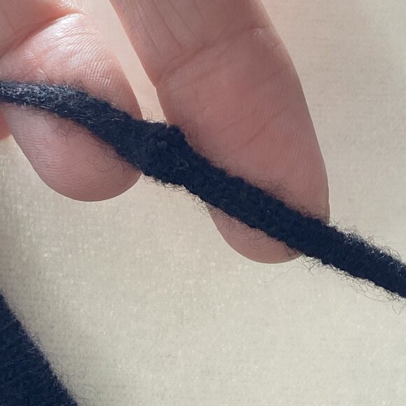 Vtg SCOTCH HOUSE Women Pullover Cashmere Sweater Long Sleeve Sz M Black 79-20 - Picture 13 of 16